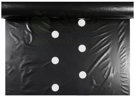 Пленка мульчирующая для земляники цвет черный